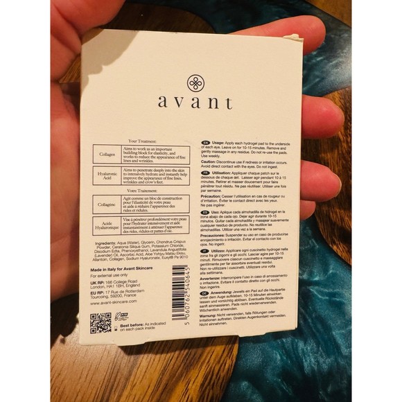 Avant Hydra Bright Collagen Eye Restoring Pads - Picture 2 of 2